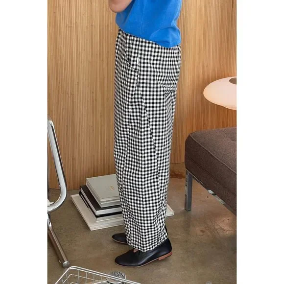 Le Bon Shoppe - Arc Pants | Black Gingham - Picture 4 of 5